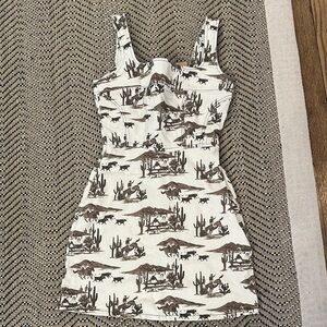 Reformation Jean western dress